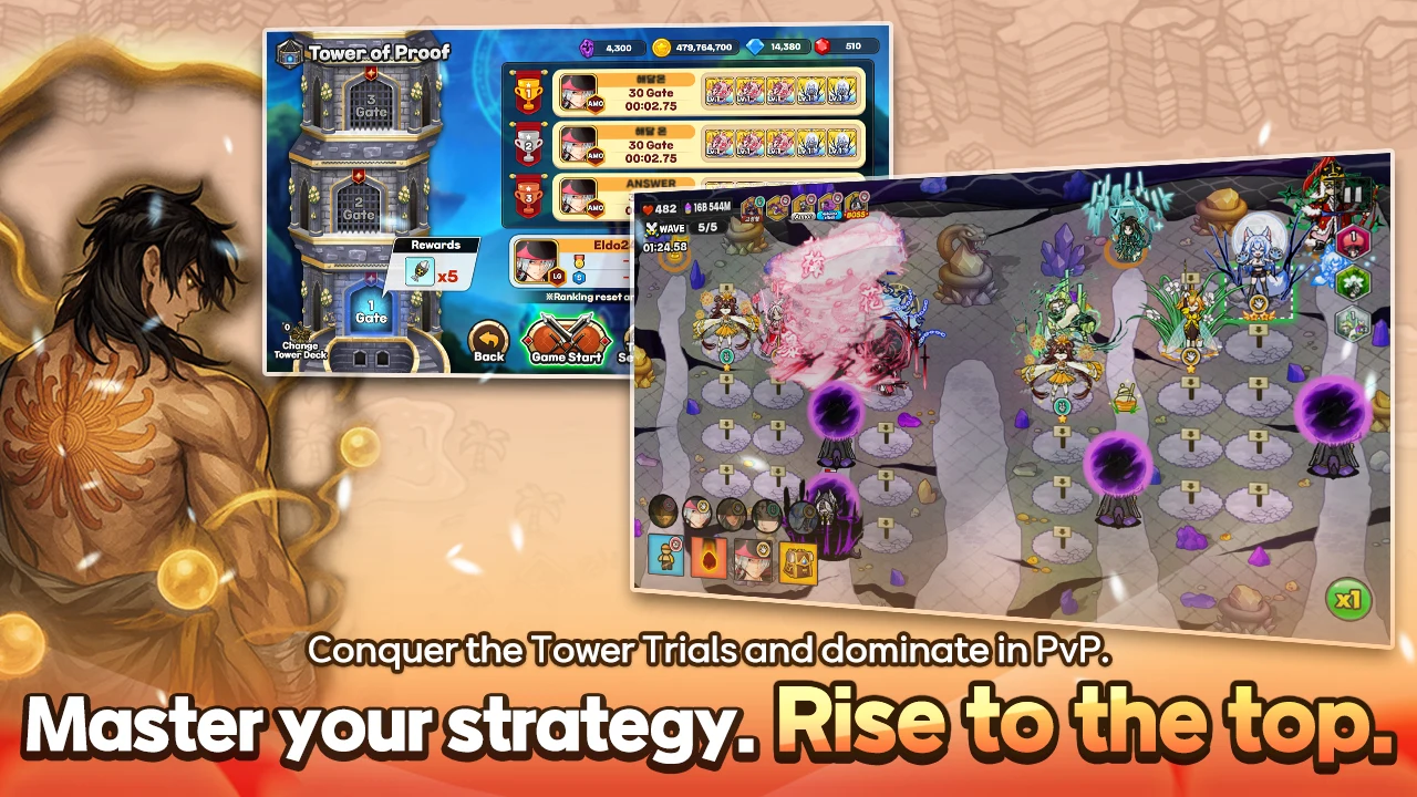 Gold Tower Defense Google TV screenshot